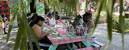 Craft Session in the Community Garden