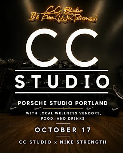 CC Studio Workout with Nike Strength at Porsche Studio Portland