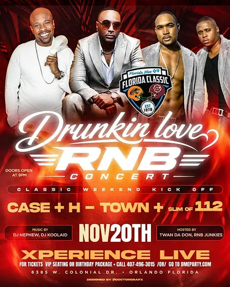 2026 Classic Weekend - Drunk N Love RnB Concert