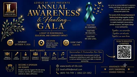 Annual Awareness & Healing Gala