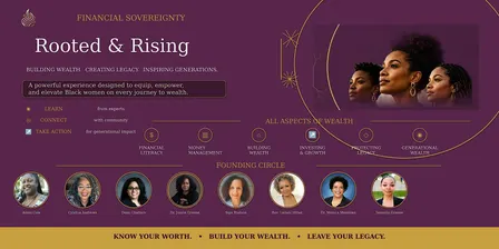 Rooted and Rising:  Financial Sovereignty Conference