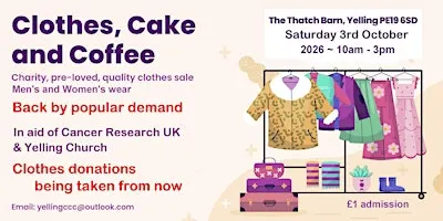 Clothes, Cake and Coffee
