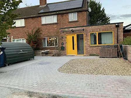 Low budget renovation with water harvesting at Forest Road