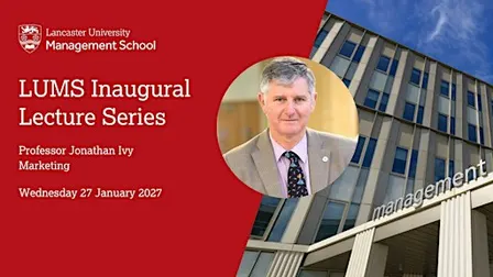 LUMS Inaugural Lecture: Professor Jonathan Ivy