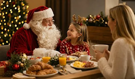 Breakfast with Santa at Holiday Inn Nottingham