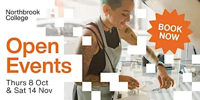 Northbrook College Open Event (West Durrington)  - Saturday 14 Nov  2026