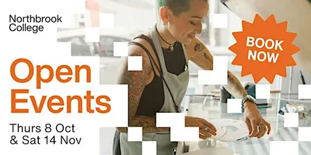 Northbrook College Open Event (West Durrington)  - Saturday 14 Nov  2026