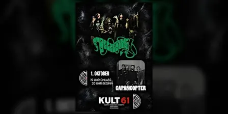 Belzebong live im Kult61 (Support: Capacopter)