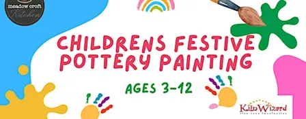 Kids Festive Pottery Painting
