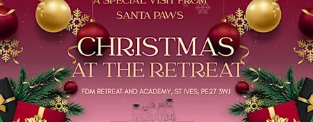 Christmas at the Retreat - Bring your pet to meet Santa Paws!