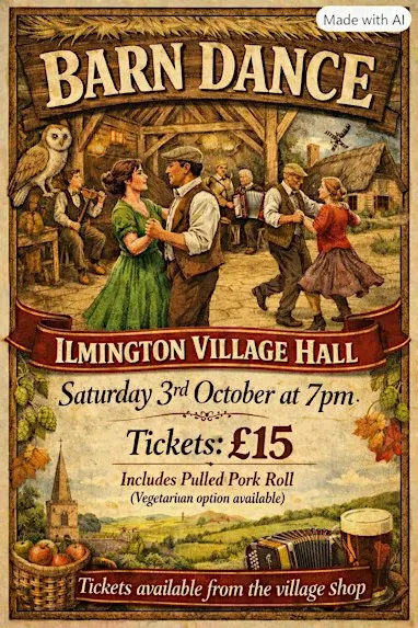 Barn Dance at Ilmington Village Hall