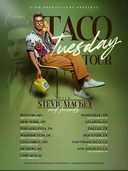Taco Tuesday in DALLAS - Stevie Mackey & Friends