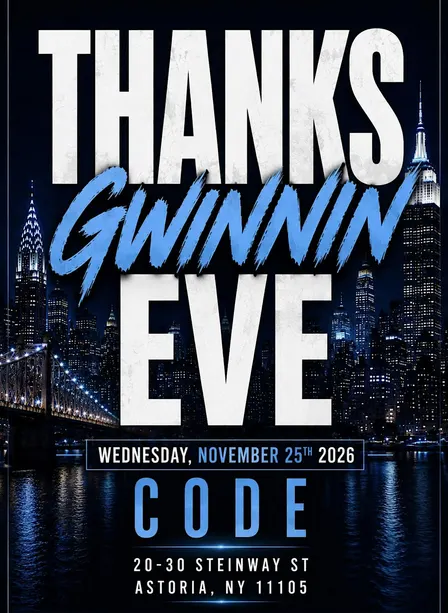 THANKS GWINNIN EVE