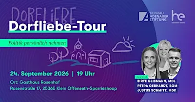 Dorfliebe-Tour – Politik persönlich nehmen