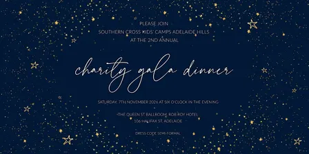 SCKC ADELAIDE HILLS 2ND ANNUAL CHARITY GALA DINNER