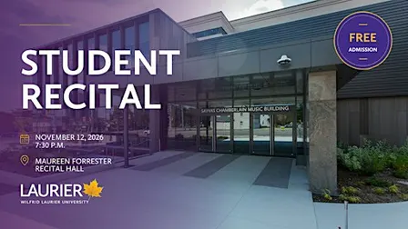 Laurier Student Recital - Piano