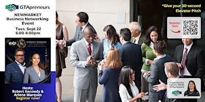 GTApreneurs September 22-2026 Newmarket Business Networking Event