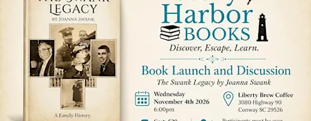Book Launch and Discussion - The Swank Legacy by Joanna Swank