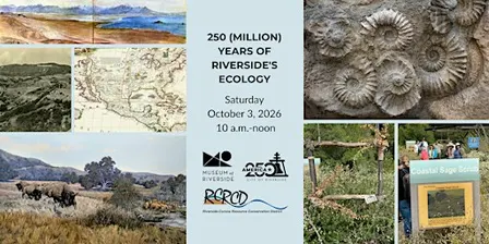 250 (Million) Years of Riverside's Ecology