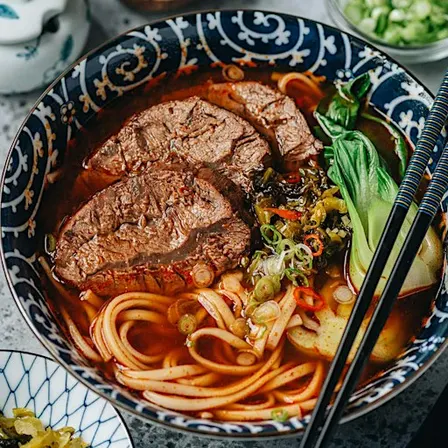 Taiwanese Beef Noodle Soup Class