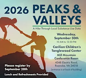 Peaks and Valleys 2026: Exploration of Local Substance Use Data + Trends