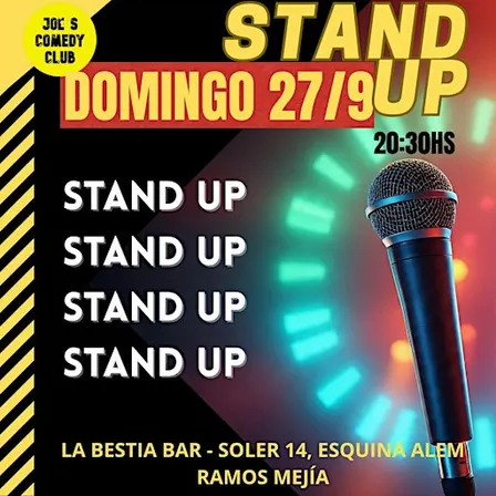Joe's Comedy Club Septiembre