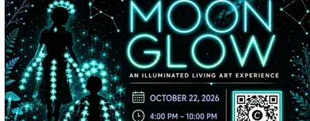 MOON GLOW: An Illuminated Living Art Experience