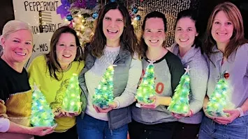 Sea Glass Tree Craft in Streetsboro