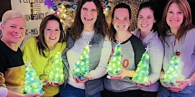 Sea Glass Tree Craft in Streetsboro
