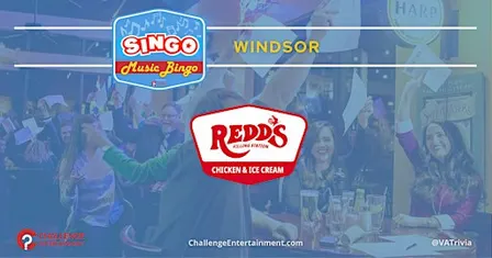 Weekly Singo Music Bingo at Redd's Filling Station - Windsor