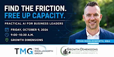 Find the Friction. Free Up Capacity: Practical AI for Business Leaders