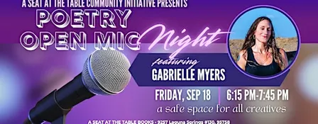 Poetry Open Mic Night at the Bookstore w/ Gabrielle Myers