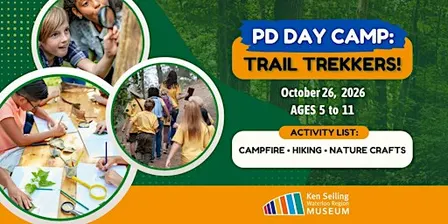 PD Day Camp: Trail Trekkers - Ken Seiling Waterloo Region Museum
