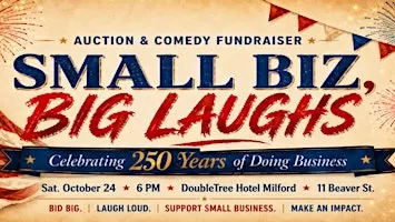 Small Biz, Big Laughs Auction & Comedy Night