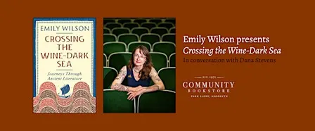 Emily Wilson presents Crossing the Wine-Dark Sea