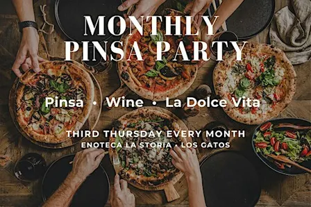 MONTHLY PINSA PARTY - SEPTEMBER