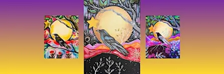 COSMIC RAVEN_Paint Night for Adults_Russell United Church, Russell ON