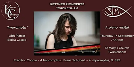 “Impromptu” | Eloisa Cascio | Chopin and Schubert