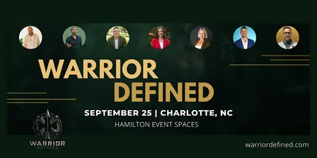 Men's Event in Charlotte, NC: Warrior Defined