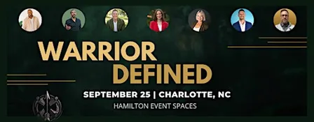 Men's Event in Charlotte, NC: Warrior Defined