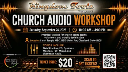 Kingdom Toolz Church Audio Workshop