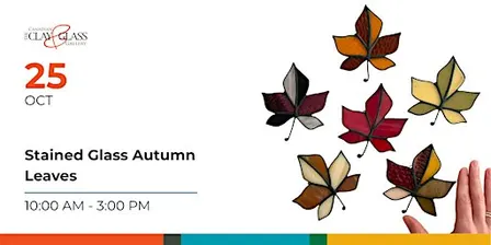 Stained Glass Autumn Leaves