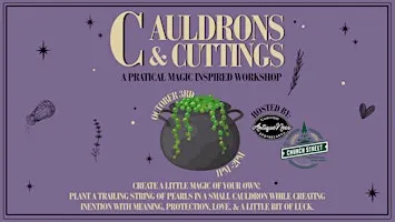 Cauldrons & Cuttings Workshop @ Church Street Brewing Co.