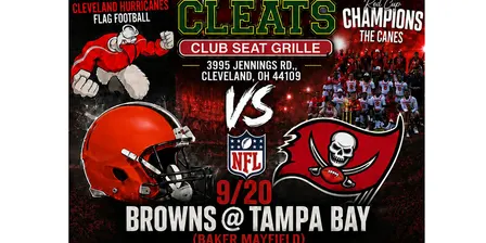 CLEVELAND BROWNS vs. TAMPA BAY BUCCANEERS — BROWNS WATCH PARTY