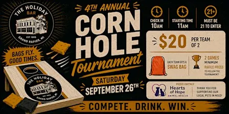 4TH Annual Cornhole Tournament