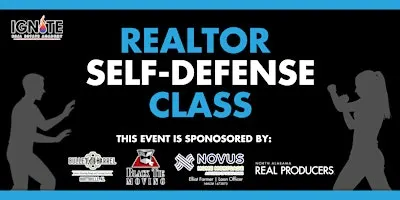 Realtor ® Safety & Self-Defense- 3 Hour CE CREDIT Intensive !