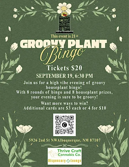 Groovy Plant Bingo