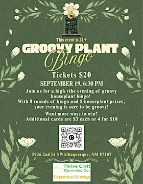 Groovy Plant Bingo