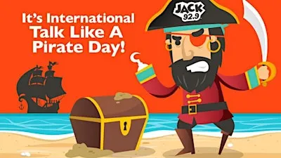 Puppies & Pirates on National Talk Like a Pirate Day