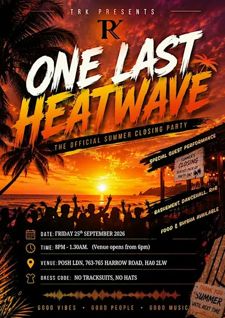 TRK Presents - One Last Heatwave